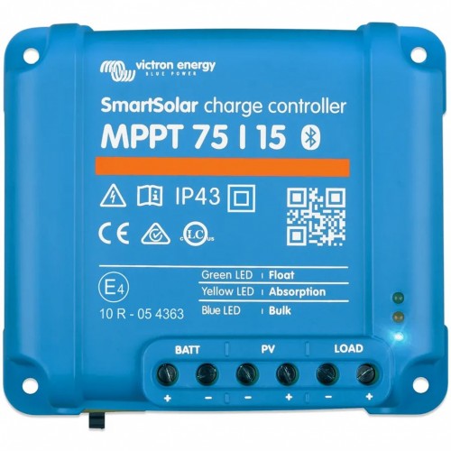 Victron Energy SmartSolar MPPT 75/15 Solárny regulátor (12/24V-15A) SCC075015060R Victron Energy SmartSolar MPPT 75/15 Solárny regulátor (12/24V-15A) SCC075015060R