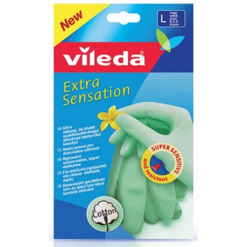 VILEDA Rukavice Extra Sensation S 123319