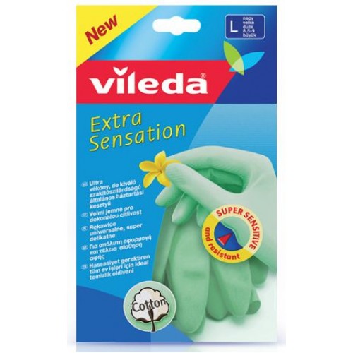 VILEDA Rukavice Extra Sensation M 123320 VILEDA Rukavice Extra Sensation M 123320