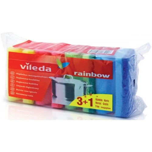 VILEDA Style hubky s chráničom nechtov 3+1 ks 148037 VILEDA Style hubky s chráničom nechtov 3+1 ks 148037