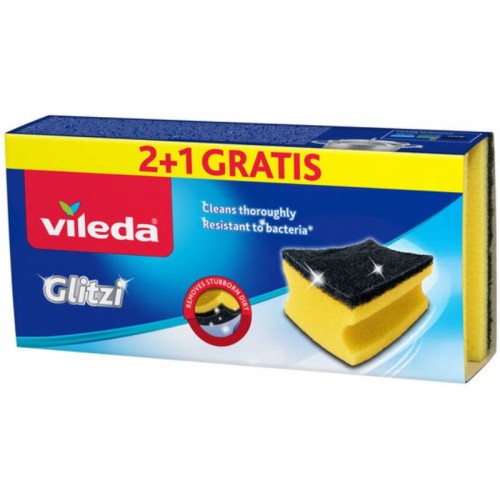 VILEDA Glitzi hubky na riad 2ks 148074