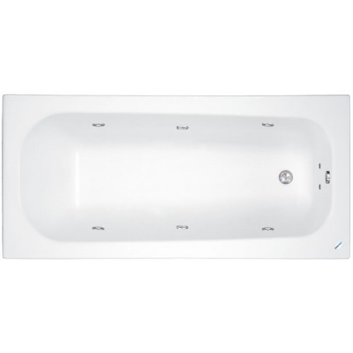 TEIKO Vaňa Klasik 120 obdĺžniková 120 x 70 cm - HTP systém ECO HYDROAIR V213120N04T01231