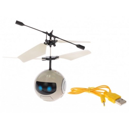 Vrtuľníková guľa / loptička 11cm reagujúce na pohyb ruky s USB pripojením Vrtuľníková guľa / loptička 11cm reagujúce na pohyb ruky s USB pripojením