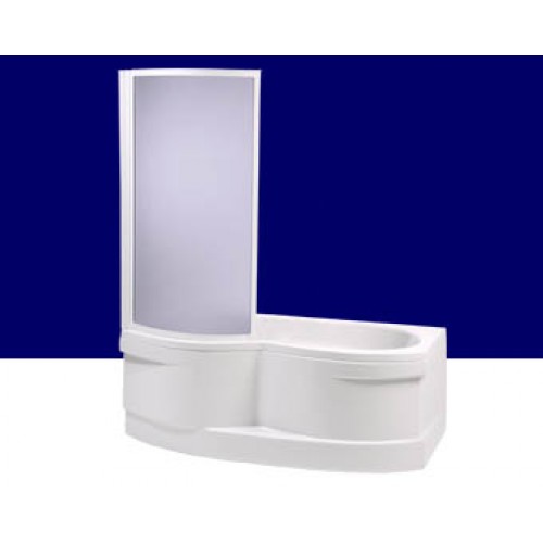 TEIKO VZKO 1/80 vaňová zástena k vani Jáva pearl V311080N51T21011