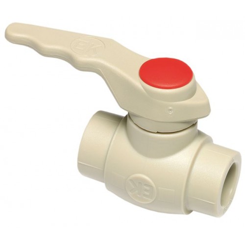 PPR kohút guľový plastový 63mm, 6061630 PPR kohút guľový plastový 63mm, 6061630