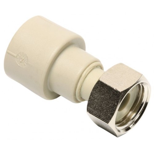 PPR prechodka plastová s prevlečnou maticou 20 x 1/2", 60612012 PPR prechodka plastová s prevlečnou maticou 20 x 1/2", 60612012