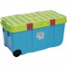WHAM 11883 box s vekom a kolieskami 100l modrá 42000005