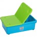 WHAM 12741 box so sklopným vekom a kolieskami 32l modrá 42000016