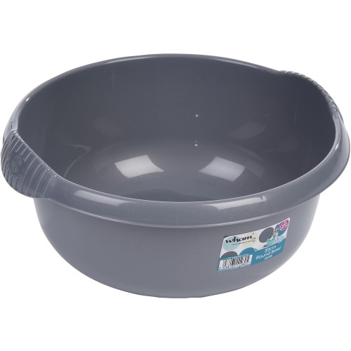 WHAM umývadlo okrúhle 36cm 9l strieborné 11275 WHAM umývadlo okrúhle 36cm 9l strieborné 11275