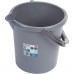 WHAM 11580 vedro s výlevkou 10l strieborné 42000072