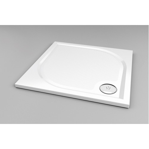 RONAL WMQ Marblemate štvorcová sprchová vanička, 80x80x3, 0 cm, biela WMQ080004 RONAL WMQ Marblemate štvorcová sprchová vanička, 80x80x3, 0 cm, biela WMQ080004