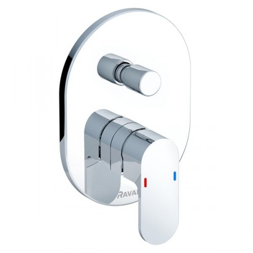RAVAK CHROME CR 065.00 Podomietková s prepínačom pre R-box X070056 RAVAK CHROME CR 065.00 Podomietková s prepínačom pre R-box X070056