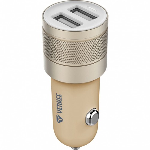 YENKEE YAC 2048GD USB autonabíjačka zlatá 4.8A 30014756