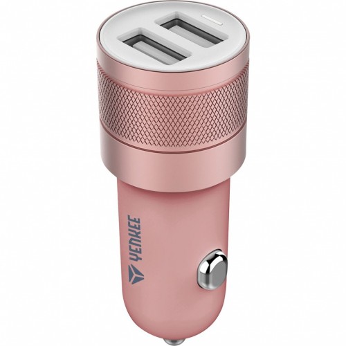 YENKEE YAC 2048RE USB autonabíjačka ružová 4.8A 30014757 YENKEE YAC 2048RE USB autonabíjačka ružová 4.8A 30014757