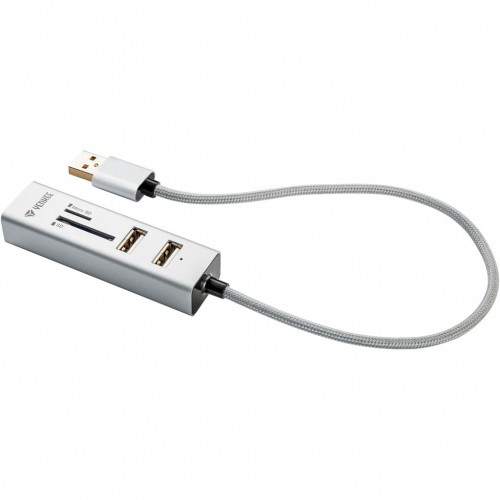 YENKEE COMBO YHC 101SR USB HUB + čítačka biela 45012401 YENKEE COMBO YHC 101SR USB HUB + čítačka biela 45012401