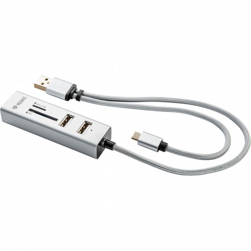 YENKEE COMBO YHC 102SR USB OTG HUB + čítačka biela 45012402 YENKEE COMBO YHC 102SR USB OTG HUB + čítačka biela 45012402