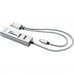 YENKEE COMBO YHC 102SR USB OTG HUB + čítačka biela 45012402