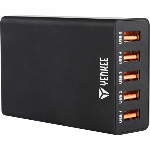 YENKEE YAC 3005BK USB nabíjačka 5port 8A 30015711