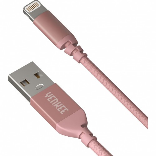 YENKEE YCU 611 RE USB / lightning 1m kábel ružový 30015968 YENKEE YCU 611 RE USB / lightning 1m kábel ružový 30015968