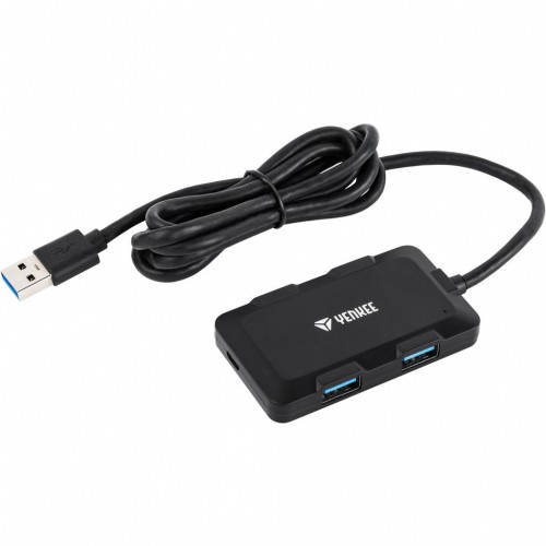 YENKEE YHB 4341BK Hub 4x USB 3.0 čierny 45013121 YENKEE YHB 4341BK Hub 4x USB 3.0 čierny 45013121