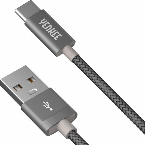 YENKEE YCU 301 GY kábel USB A 2.0 / C 1m 45013683