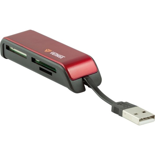 YENKEE YCR 2001RD Čítačka kariet červená 45007824