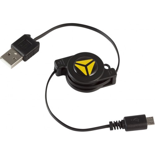 YENKEE YCU 100R BK kábel USB zvinovací 45010452