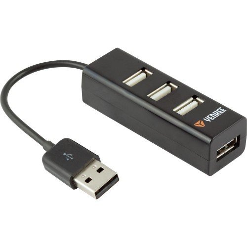 YENKEE YHB 4001BK Hub 4 x USB 2.0 čierny 45007826