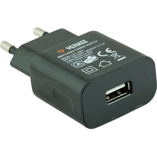 YENKEE YAC 2003BK USB Nabíjačka 1000 mA 45007865 YENKEE YAC 2003BK USB Nabíjačka 1000 mA 45007865