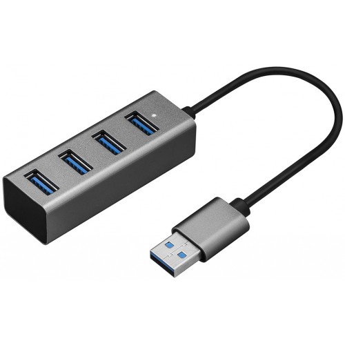 YENKEE YHB 4300 Kovový Hub 4xUSB 3.0 45015152