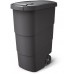 Prosperplast WHEELER Záhradná nádoba s odolnými kolieskami 110l, antracit NBWB110