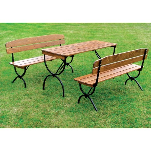 Záhradný set BRAVO 160 cm, borovica / kov 245/0