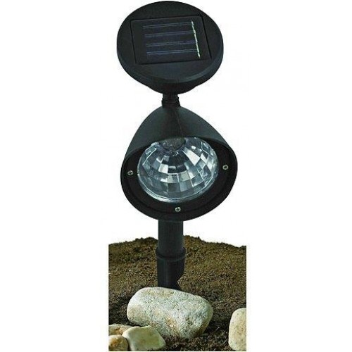 Záhradná smerová solárna lampa 140mm - 3LED 2170049