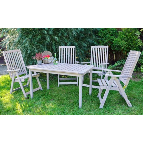 Záhradné kreslo HOLIDAY, šedá 11471 Záhradné kreslo HOLIDAY, šedá 11471