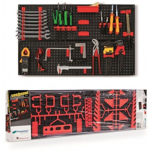 Prosperplast TOOLBOARD Závesný panel na náradie, 800x80x240mm NTB1