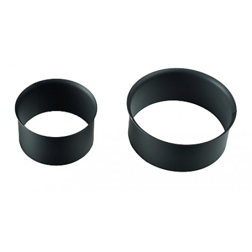 Zděř kouřovodu 125mm (1,5) jednoduchá, černá