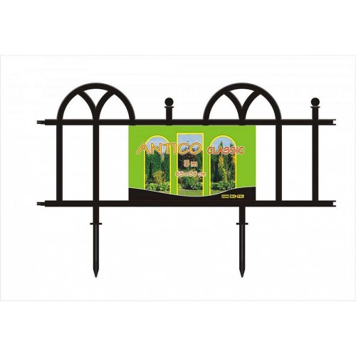 Ozdobný plastový plot ANTICO Classic 040410