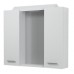 AQUALINE ZOJA galerka 70x60 cm, biela 45025
