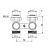 HEIMEIER DX termostatic. hlavica + pripojenie k radiátoru Vekotec 3 / 4 "priamy DXVTECP34