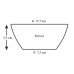 BANQUET Miska 17,70cm Rosso 05SM07R0939