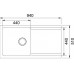 Franke Orion OID 611, 940x510 mm, tectonitový drez, krémová 114.0442.809