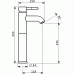 NOVASERVIS LA TORRE TOWER TECH stojánková umývadlová/drezová bat. chróm / atino 12501CS,9
