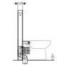 GEBERIT Monolith modul pre stojace wc, biele sklo / hliník 131.002.SI.1