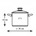 BANQUET Smaltovaný hrniec s pokrievkou 30 cm 13VEFP30