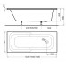 IDEAL Standard PLAYA obdĺžniková vaňa 160 x70 cm k zabudovaniu T962501
