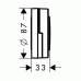 Hansgrohe iControl mobile Porter sada pre Rainmaker s osv., chróm 15952000