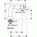 Hansgrohe AXOR CARLTON Armatúra s 2 kohúty na okraj vane, chróm / zlato 17470090