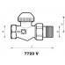 HERZ TS-90-V-Termostatický ventil priamy 1/2", M 28 x 1,5 červená krytka 1772367