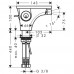 Hansgrohe AXOR Massaud Páková bidetová batéria DN15, chróm 18210000