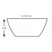 Miska žltá square 15cm 202996120SQ
